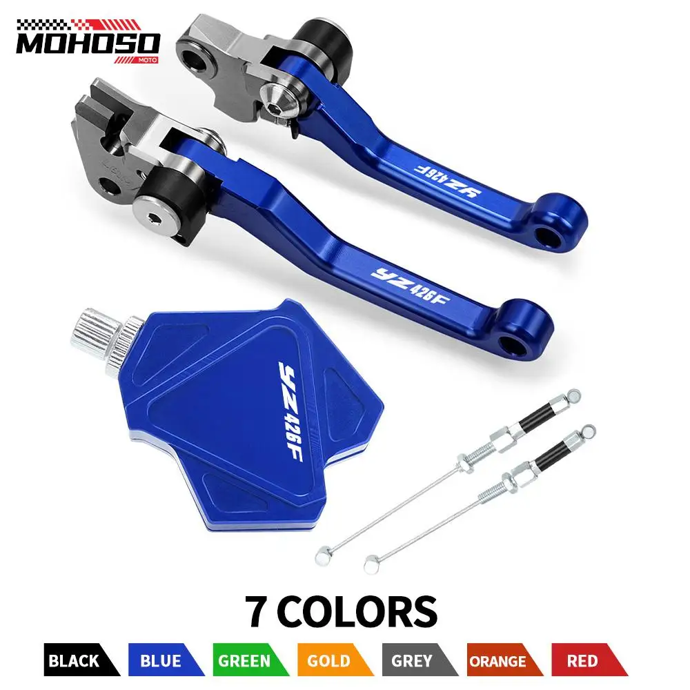 

For YAMAHA YZ426F YZ450F 2008 YZ 450F Motorcycle Accessories Brake Clutch Lever Easy Pull Clutch Lever System Kit Aluminum Parts