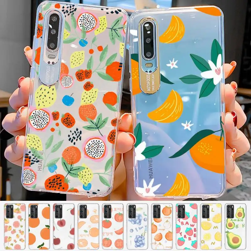 

Summer Fruit Phone Case for Samsung S20 ULTRA S30 for Redmi 8 for Xiaomi Note10 for Huawei Y6 Y5 cover