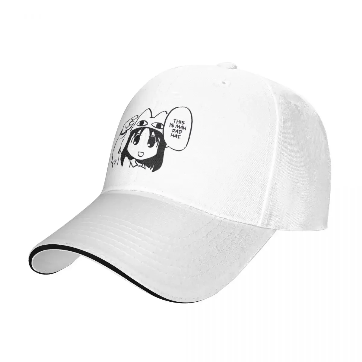 Я рисую как дневное слово это mah dad hat / azumanga daioh бейсболка черная роскошная женская