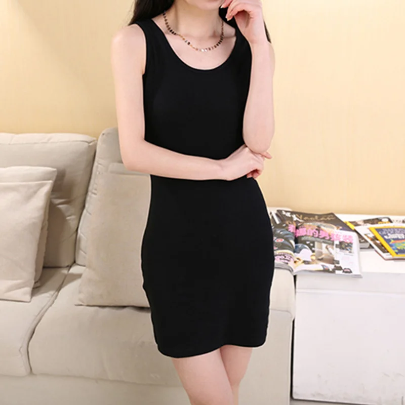 

Black Casual O-Neck Sexy Tank Dress Woan Clothes Bodycon Vest ini Vestidos Woen Clothing Sundress Suer Dresses Product