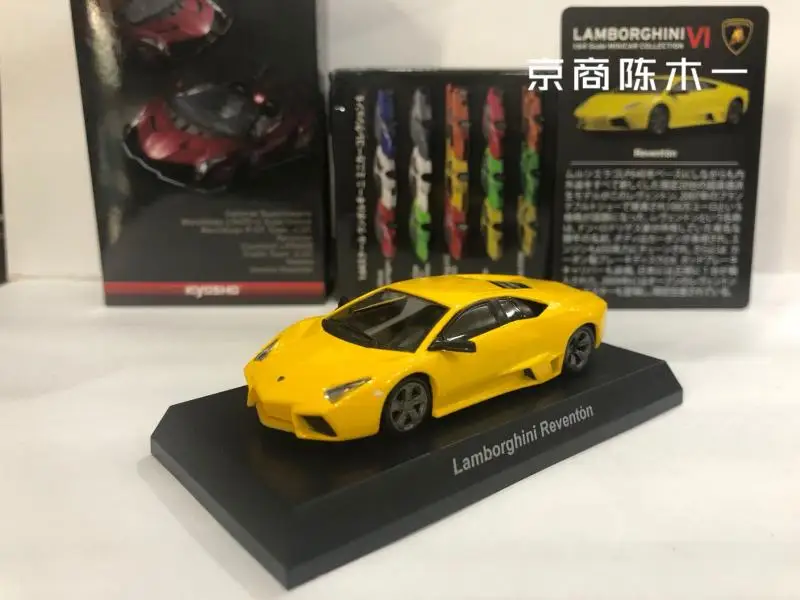 1/64 KYOSHO Lamborghini Reventon Collection литая под давлением модель тележки из сплава украшения