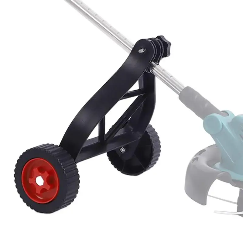 

Weed Wacker Wheels Adjustable String Trimmer Support Mower Attachment Auxiliary Walk Straight Wheels Weed Eater Accessories For