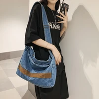 denim womens bag 2022 jeans shoulder bag special shopper bag high quality eco bag korean canvas messenger bag y2k satchel lady