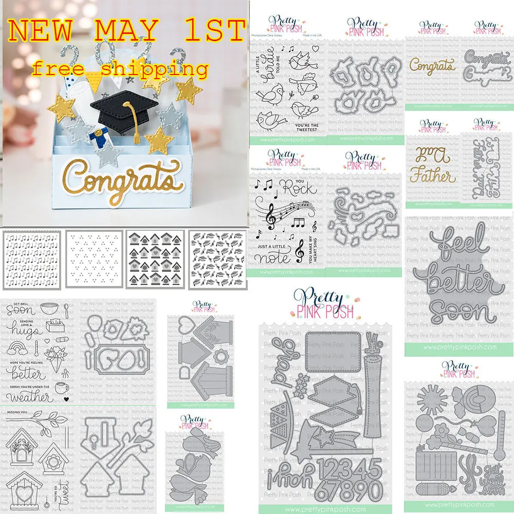 

Exquisite Crafts Stamps And Dies New Arrival Gift Scrapbook Diary Decoration Stencil Embossing Template Diy Greeting Card Handma