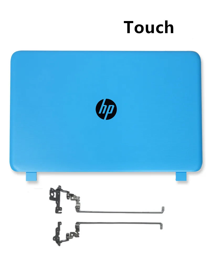 

New For HP 15P 15-P 15.6" LCD Rear Top Lid Back Cover Hinge Hinges Touch Blue