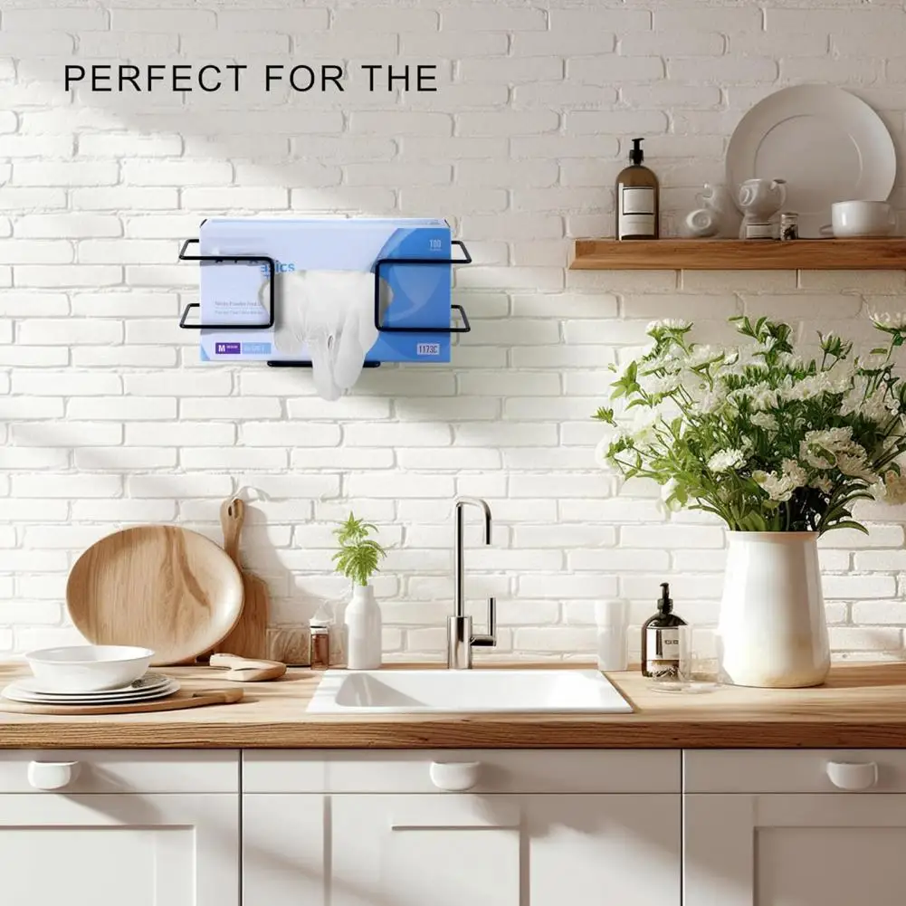 Металлическая настенная коробка для салфеток настенный органайзер медицинская