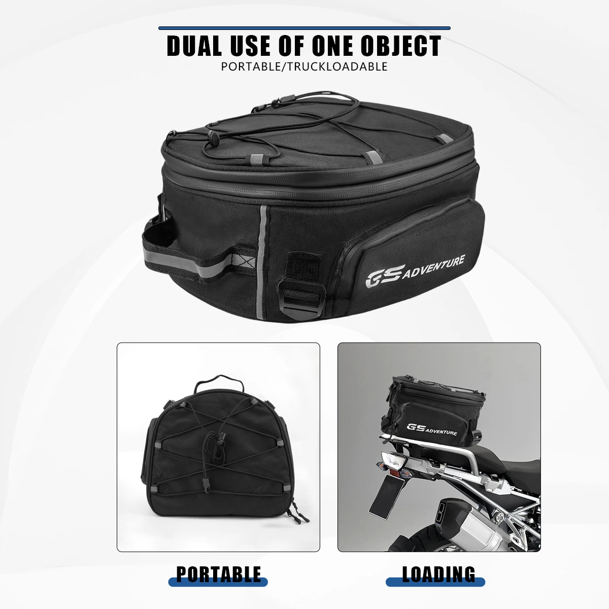 Водонепроницаемая мотоциклетная задняя Сумка для BMW R1250GS R1200GS LC Advenutre F850GS F750GS Honda