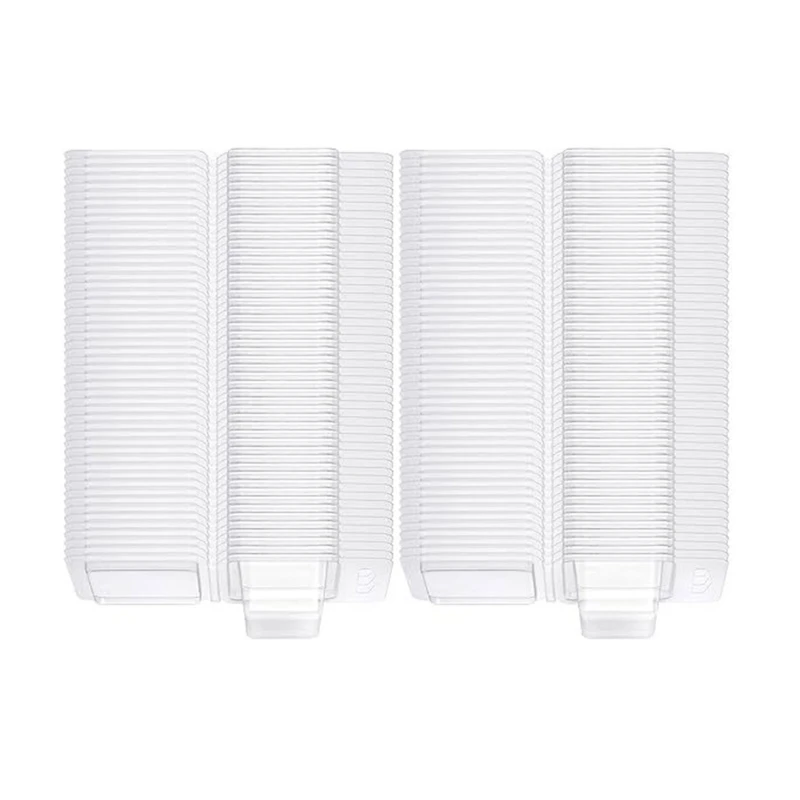 KX4B 100 шт. прозрачные формы для расплава воска прозрачная пластиковая