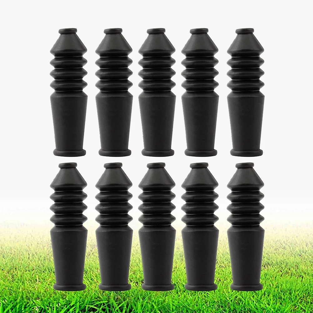 

10PCS V Brake Boots Brake Cable Brake Cable Caps Bike Cable Gear Cycling Gear Cycling Brake Boot Brake Cable V Brake Rubber Boot