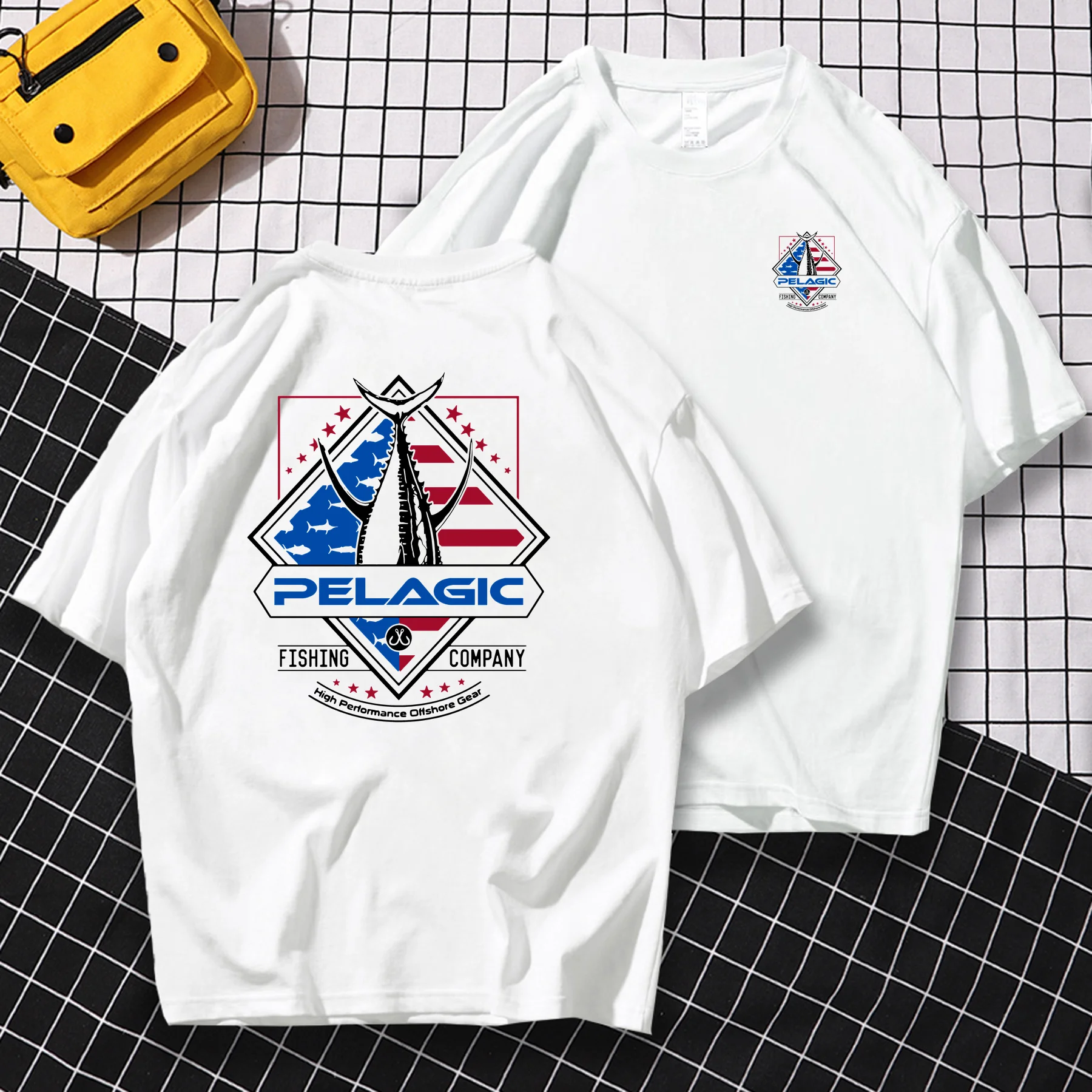 

Amazing Casual Tees Male T Shirt Oversized Pelagic High Performance Offshore Fishing Gear Essential T-shirt Men T-shirts S-3XL