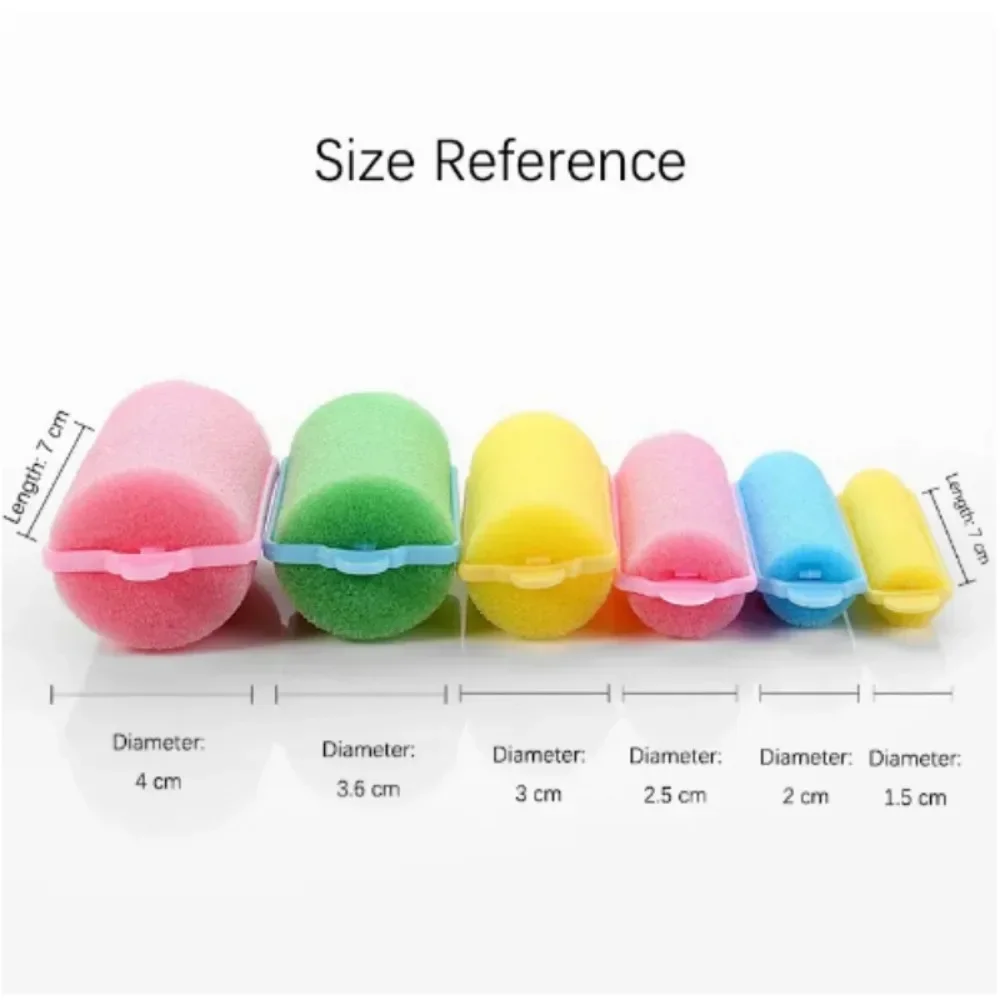 Мягкая поролоновая Подушка ролики для волос бигуди парикмахерский набор сделай