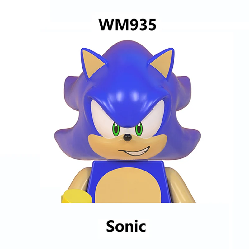 WM6086 аниме кирпичи Sonic Amy Rose Ray Storm Shadow Строительные блоки DIY мини Экшн-фигурки