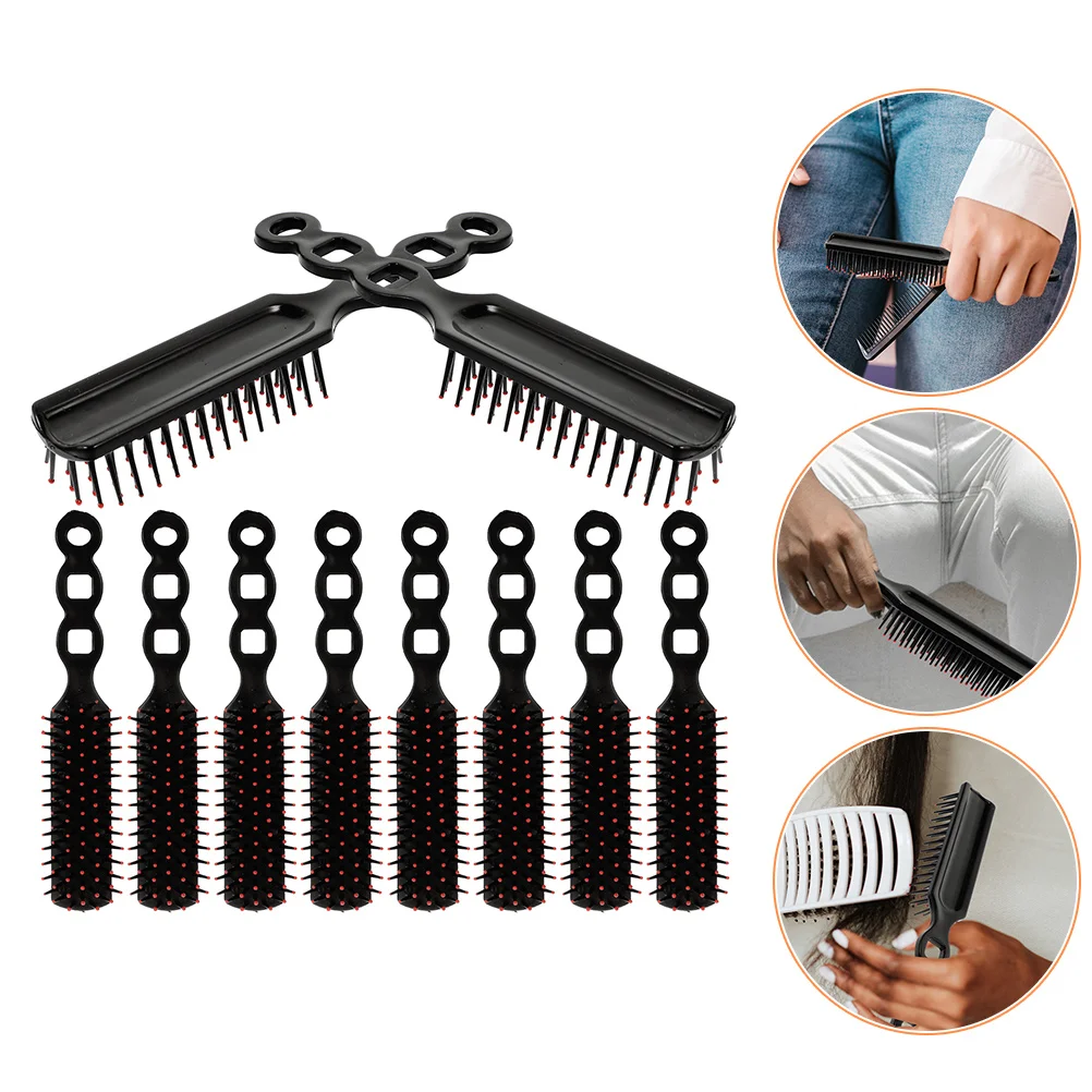 

24 Pcs Curl Styling Comb Scalp Massagers Hair Women Portable Combs Hairbrushes Woman Detangling Curls Plastic