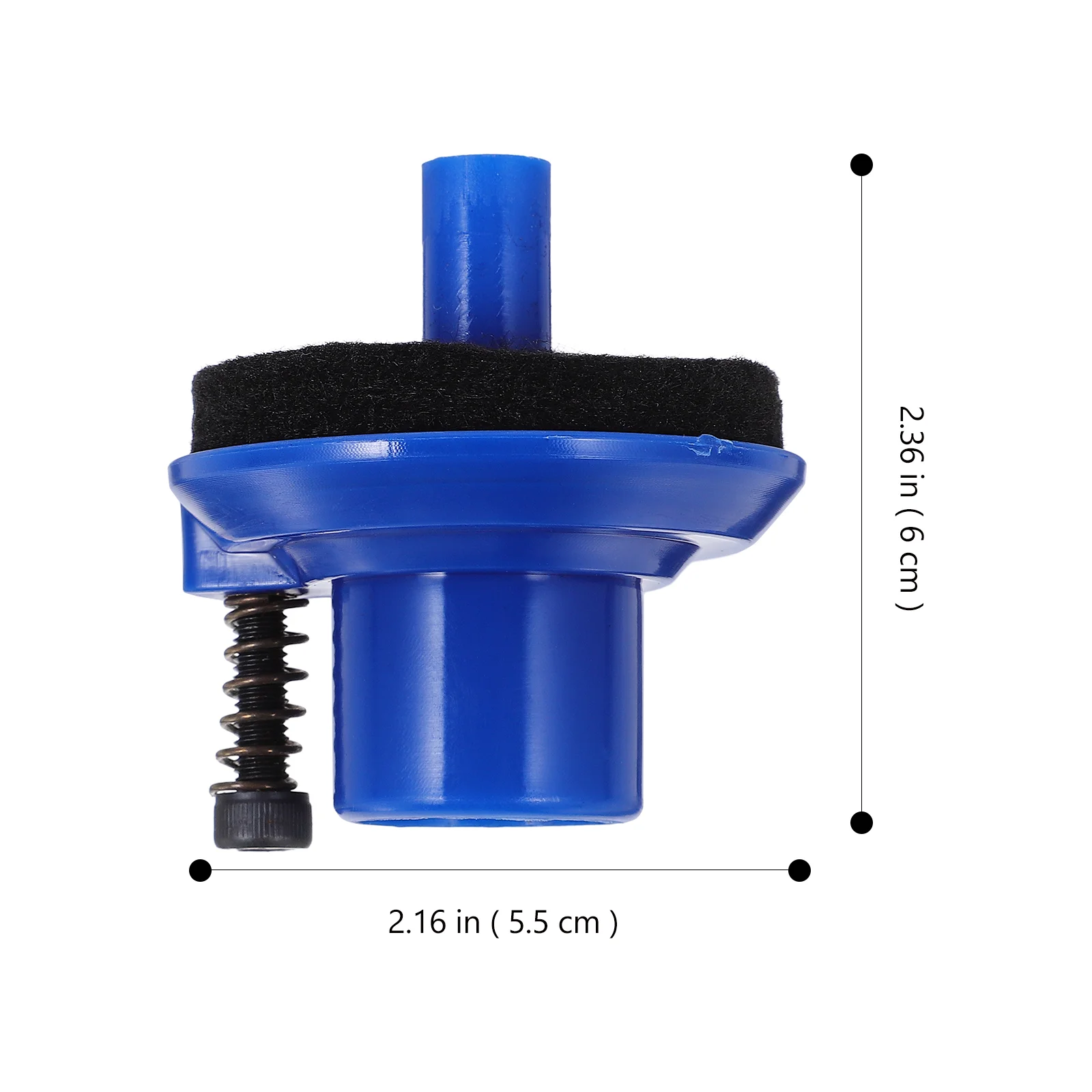 Аппаратный барабан подставка для хай-хэта аксессуары фетровая накладка (синий с