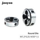 Jooyoo 1 шт. M3 M6 M8 M10 M12 M14 M16 M18 M20 левосторонняя резьба для машин, металлообработка, резьбовые станки, фотоинструменты