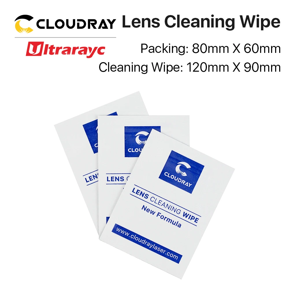 Салфетки для чистки линз ultrtonc, 10 шт. в упаковке, для линз с волоконным лазером 10,6 мкм CO2 и зеркалом 1064 нм