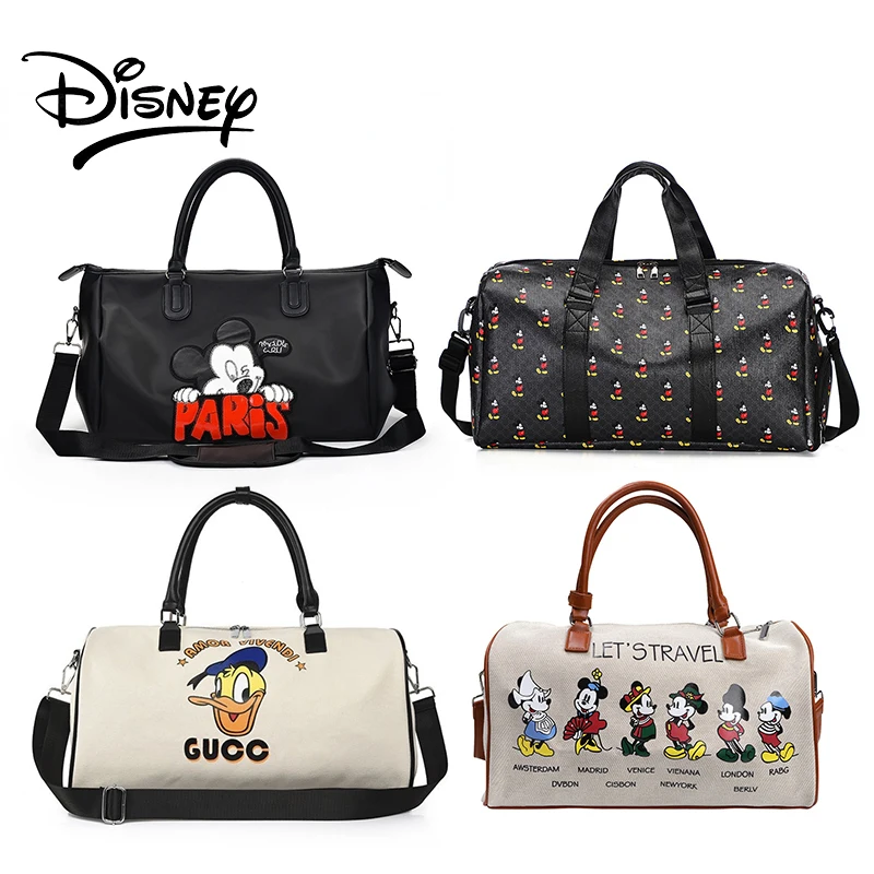 

Disney Messenger Bags Mickey and Donald Maternity Mommy Bag Large Capacity Tote Bag Women Organizer Backpack Waterproof Baby Bag