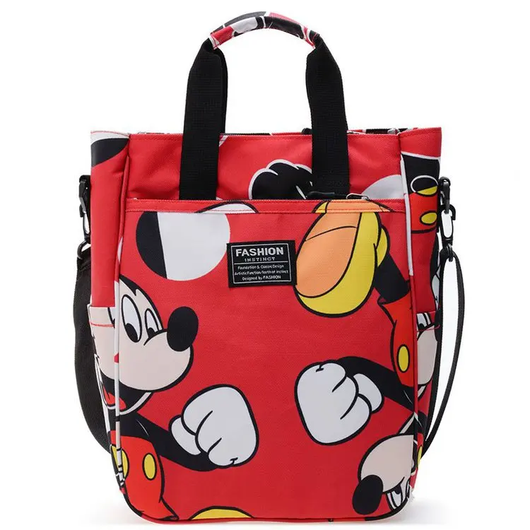 

Disney Mickey shoulder bag children's tutoring bag school bag school tote bag handbag bag boy girl cute cartoon messenger bag