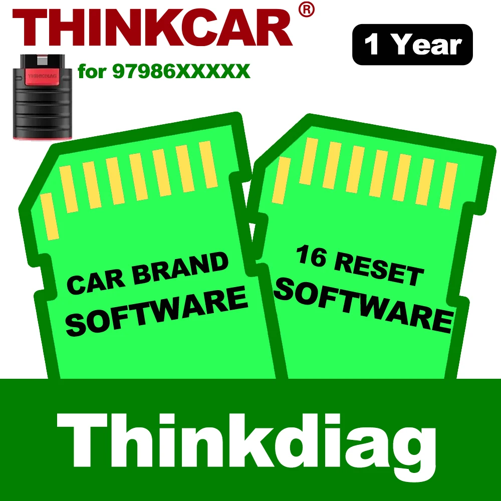 Обновление THINKCAR Thinkdiag/THINKDIAG 2 все мягкие средства обновление на 1 год бесплатная