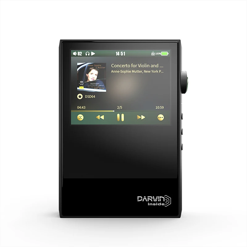 HiBy RS2 Дарвин R2R USB DAC Hi-Res музыкальный плеер MP3 Bluetooth DSD256 MQA8x SPDIF 3 5/4 4 мм выход двойная