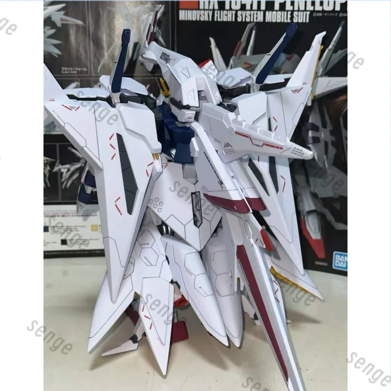 Фото Оригинальный товар Bandai HG 1/144 Penelope White Goose RX-104FF Shining Hathaway Gundam, сборная модель, коллекционная игрушка, подарок. №5