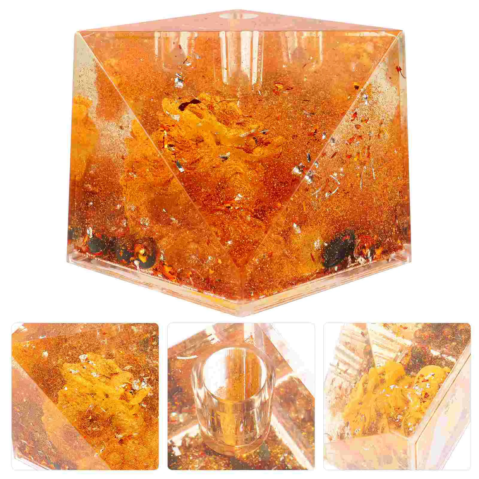 Подставка для ручек пластиковая с чернилами дракона