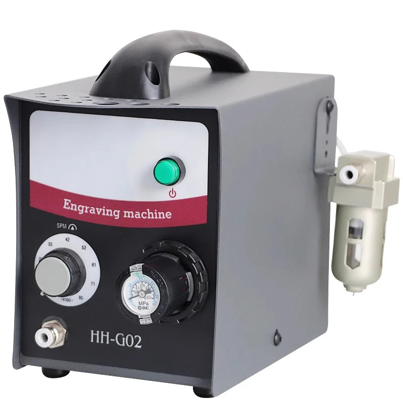 HH-G02 110 В/220 В Высококачественная одноголовочная пневматическая гравировальная