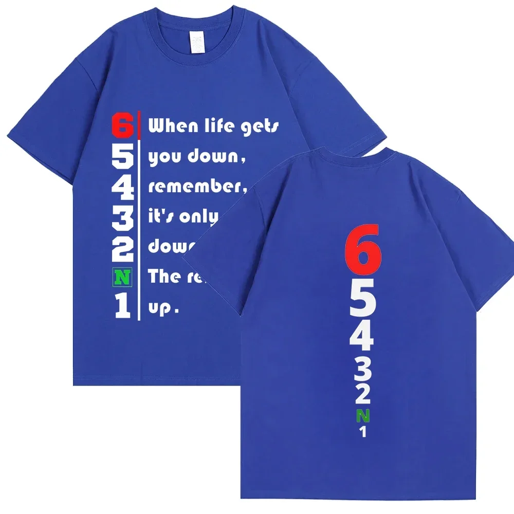 Футболка 1N23456 мужская с ручной передачей модная тенниска двухсторонним принтом