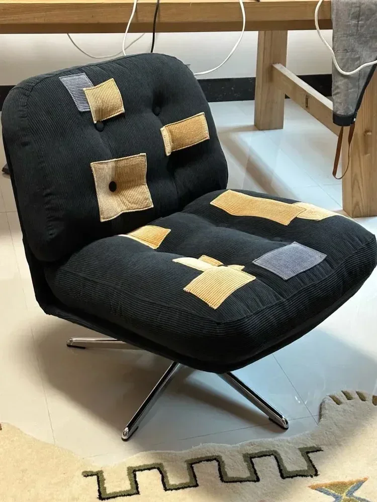 Luxus Einzels ofa Stühle grün Шнур Stoff Wohn entebel Wohnzimmer Schreibtisch Rückenirgne Stuhl Schlafzimmer Макияж Hocker