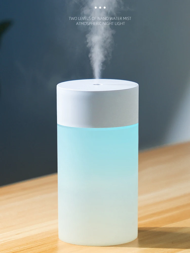 

Mini Ultrasonic Air Humidifier 360ML Mute Aroma Essential Oil Diffuser For Home Car USB Fogger Mist Maker with LED Night Lamp