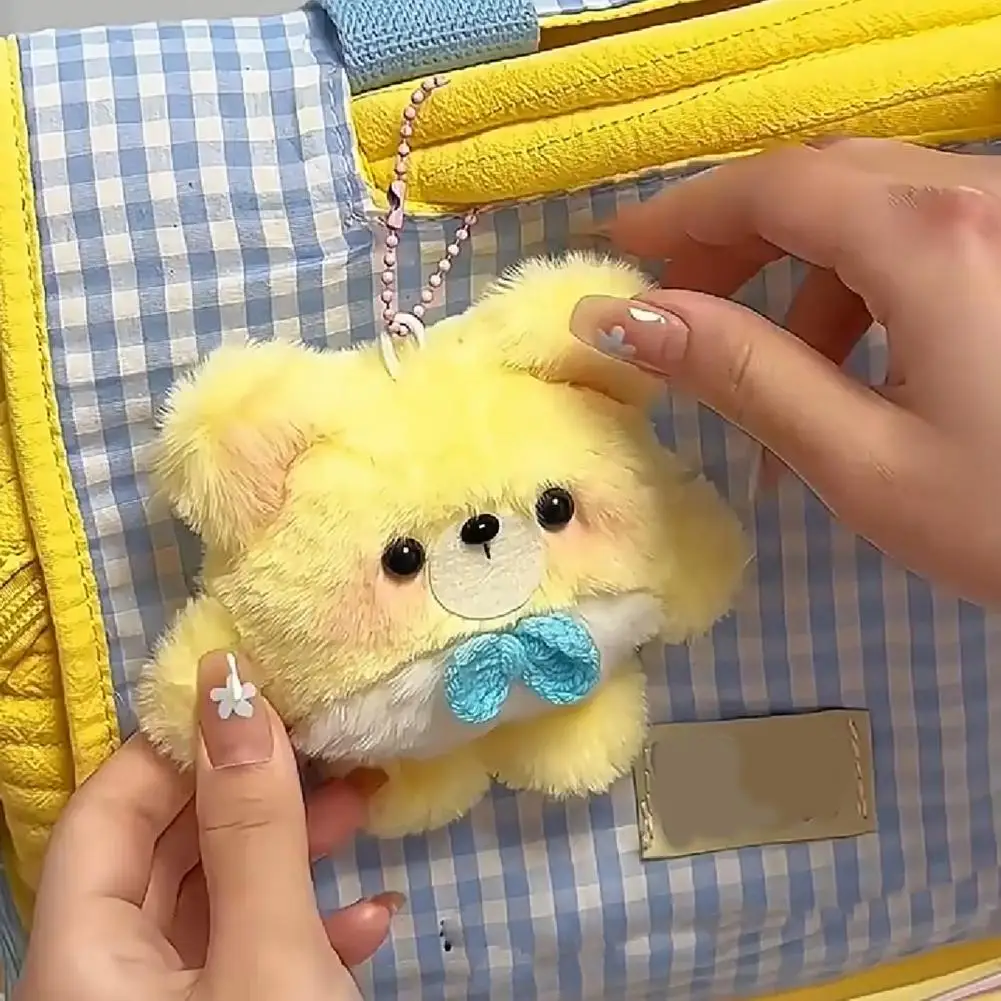 Плюшевая подвеска с милым медведем плюшевая подвесной цепочкой украшение для