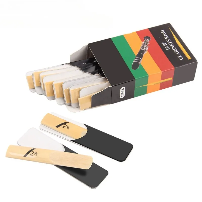 

Clarinet Reeds Set Bb Tone Strength 1.5/2.0/2.5/3.0/3.5/4.0 Wind Instrument Reed Clarinet Accessories Guitar Accessories