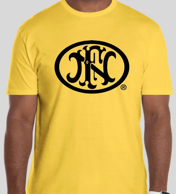 Футболка с логотипом пожарной зброи FN HERSTAL