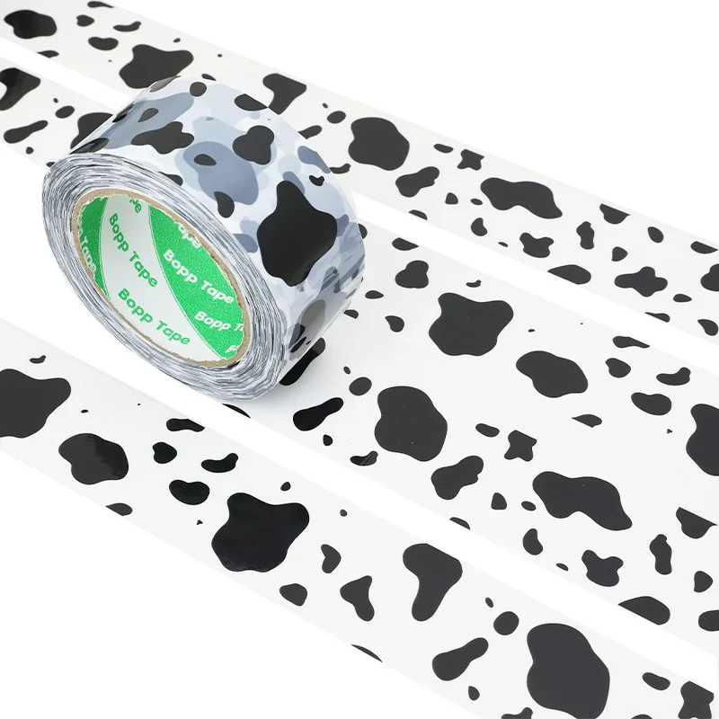 

100 метров, черная белая лента для упаковки, экспресс-лента, большой рулон, уплотнительные наклейки, декоративная лента для клиентской делово...