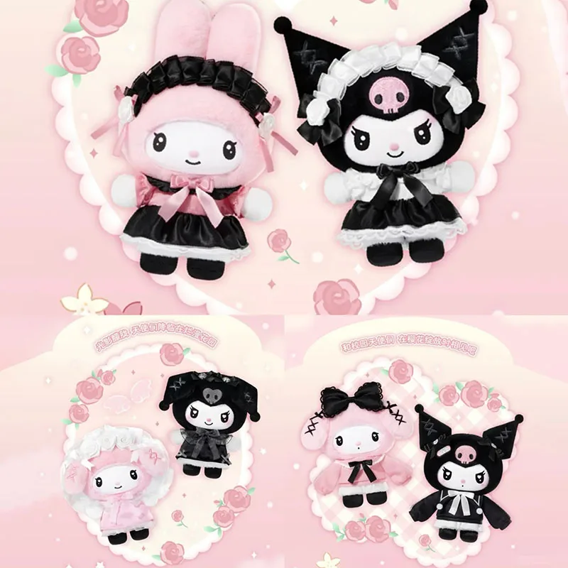 Фото Подлинная Toptoy Sanrio персонажи Angel Garden Series плюшевая глухая коробка милая моя мелодия Куроми кукла сумка кулон тайная коробка-сюрприз №1