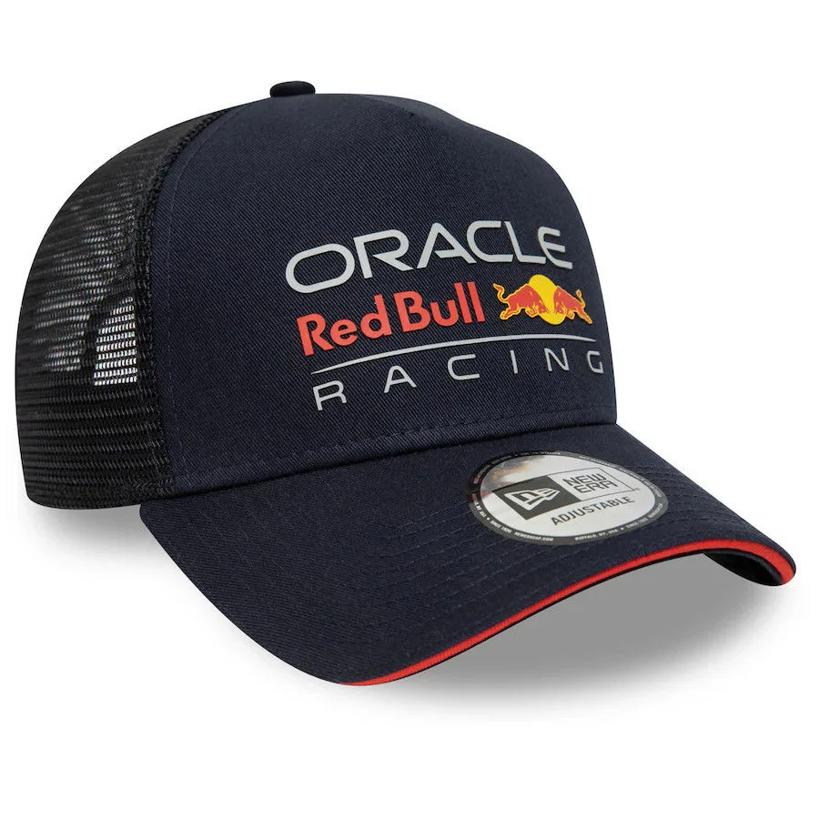 

2023 New Red B-bulls racing cap driver F1 surrounding duck tongue curved eaves sunshade hat baseball driver sports cap