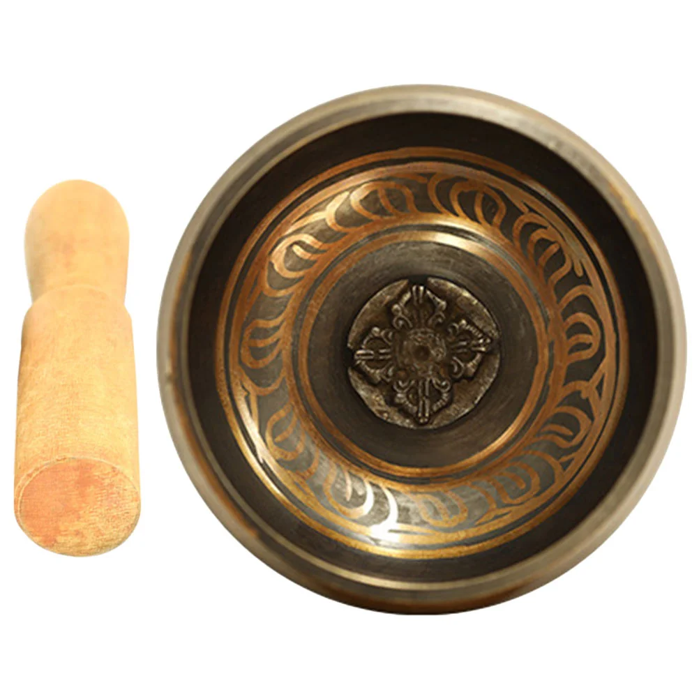 

Bowl Singing Tibetan Bowls Sound Yoga Meditation Chakrazen Brass Bell Crystalhimalayan Antiquechanting Nepalesemetalring Bow