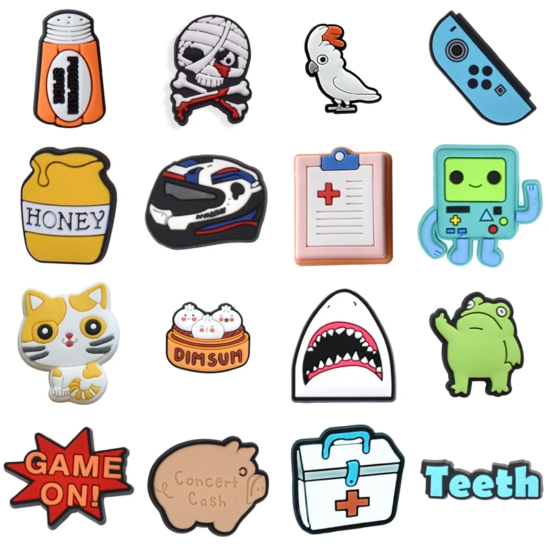 

Wholesale Bulk Kids Boy Shoe Charms Men Packs Girl Women Charm Para Pins Gifts Set Jeans Shoes Accessories Decorations for Crocs