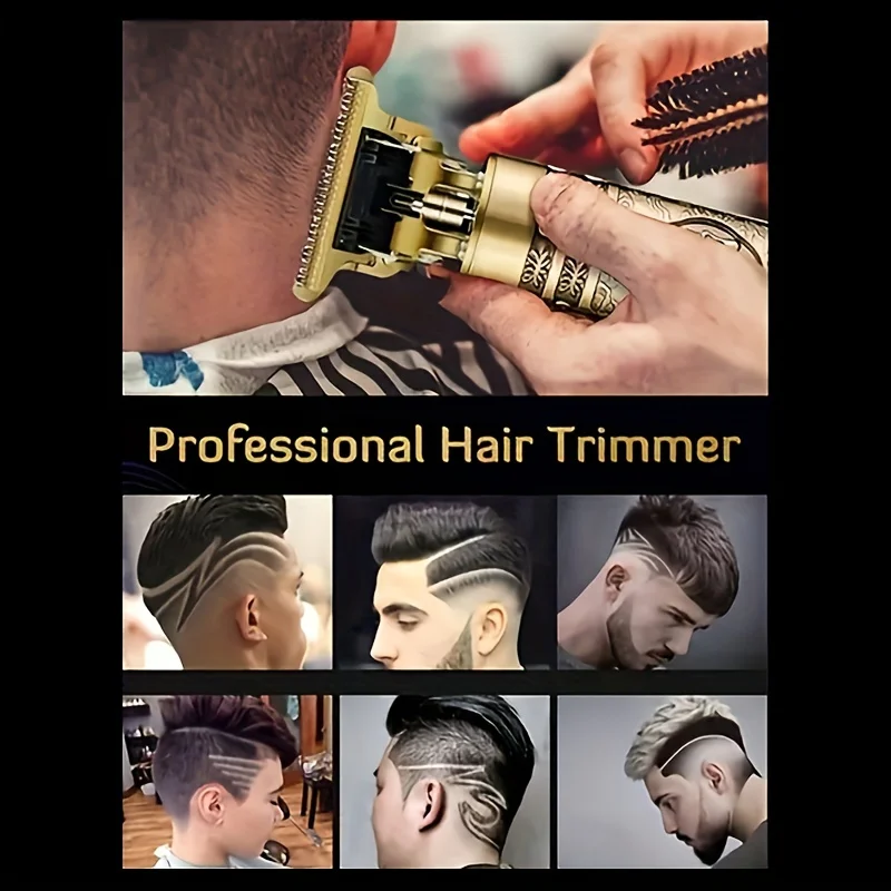 Мужская электрическая машинка для стрижки волос Umate домашнего использования с