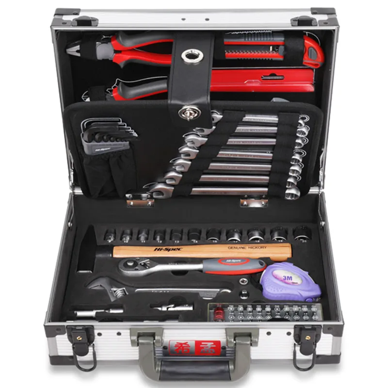 Multifunctional Tool Box Profesional Briefcase Waterproof Aluminium Tool Case Complete Maleta Ferramentas Garage Accessories