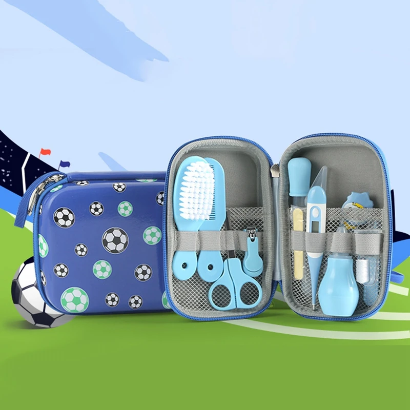 

12pcs/set Infant Child Healthcare Tools Sets Newborn Grooming Care Kits for Toddler Gift Baby Nail Scissors Clipper Portable