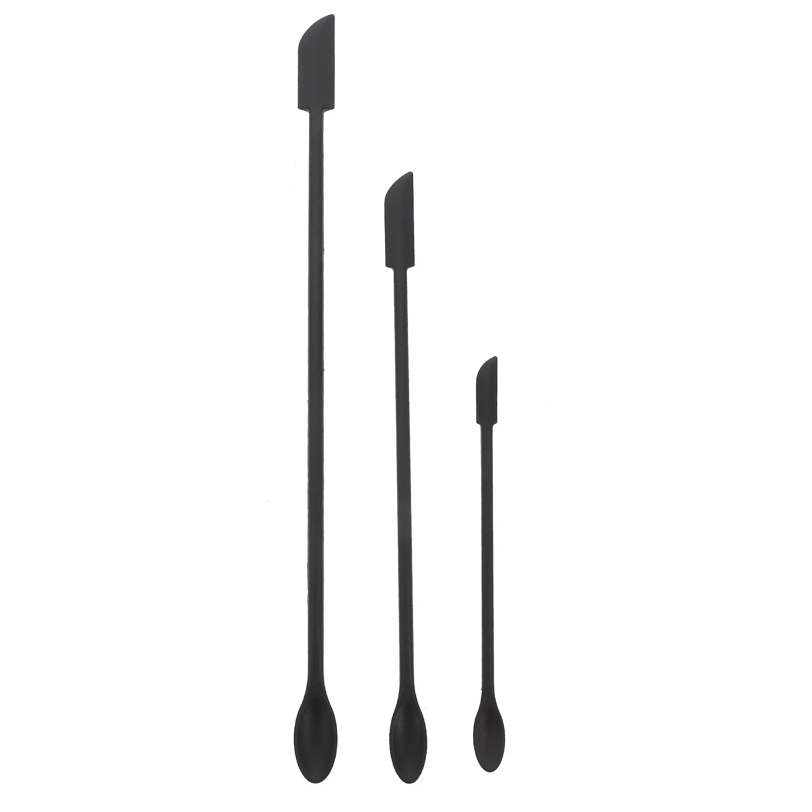 

3 Pcs Face Tools Skincare Makeup Spatula Lotion Bottle Scraper Silicone Ladle Accessories