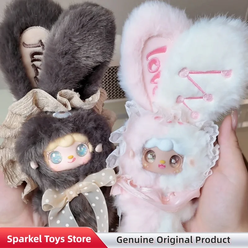 Фото Оригинальный плюшевый кулон-подвеска Yooki Healing Bunny Series, коллекционная модная игрушка, милая фигурка, подарок на день рождения для друзей №1