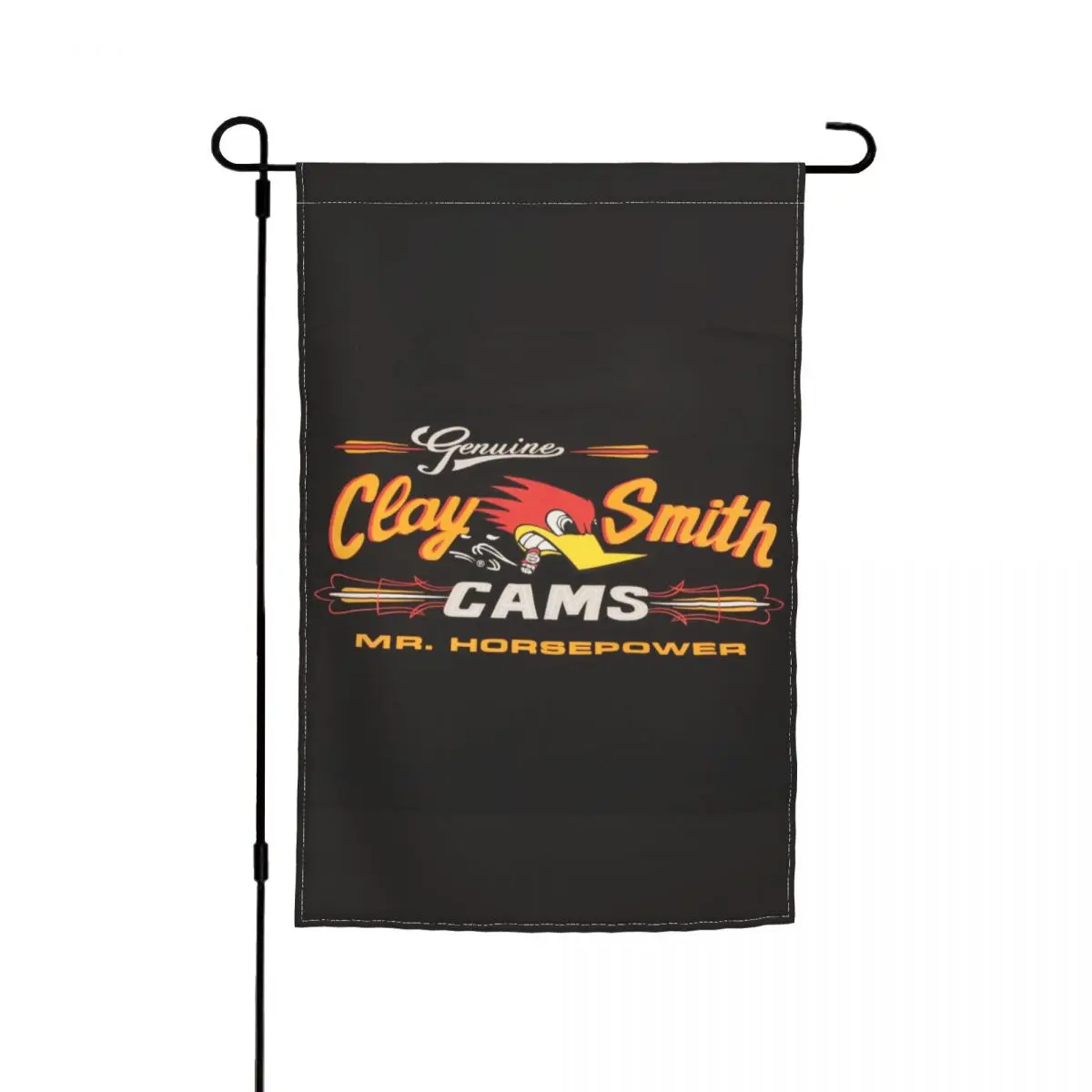 Mr. Лошадиных сил глина Смита камеры наружный Садовый флаг 30x45 см