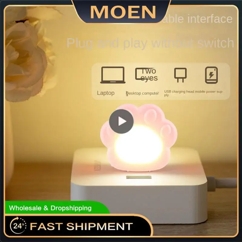 

Mini Portable Computer Mobile Power Charging Book Lamps Eye Protection Led Reading Light Bedroom Decor Bedside Lamp Brightness