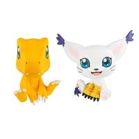 megahouse look up digimon adventure agumon tailmon scheduled for july action figure model childrens gift anime