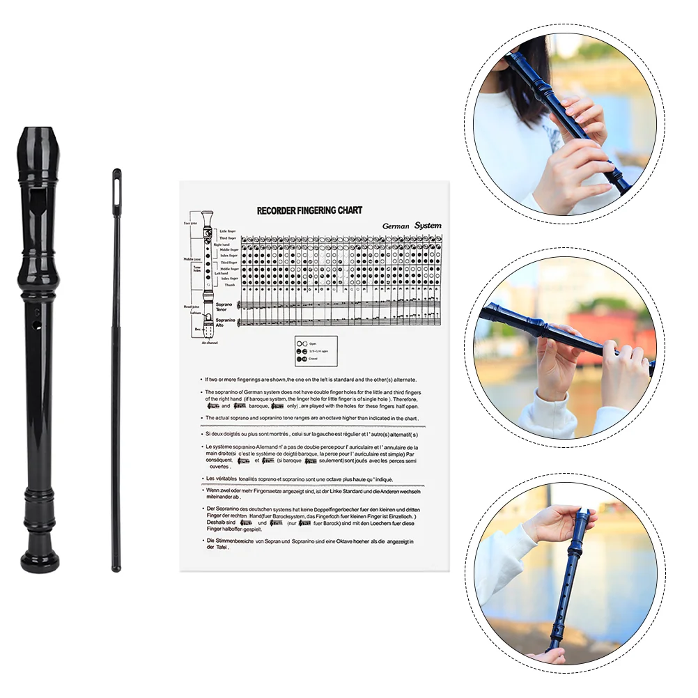 8-луночный рекордер для начинающих доступный музыкальный инструмент кларнет