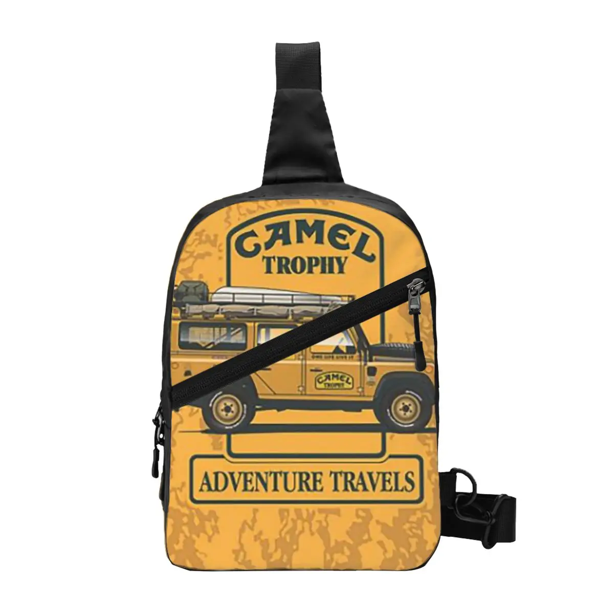 Camel Trophy нагрудная сумка мужской рюкзак через плечо дорожный походный на