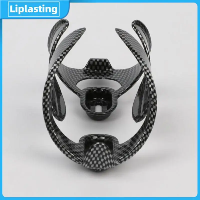 

NEW AUBTEC Bicycle Plastic Bottle Holder Carbon Fiber Textured Double Wing Cup Racks Ready Mountain Riding Accessories