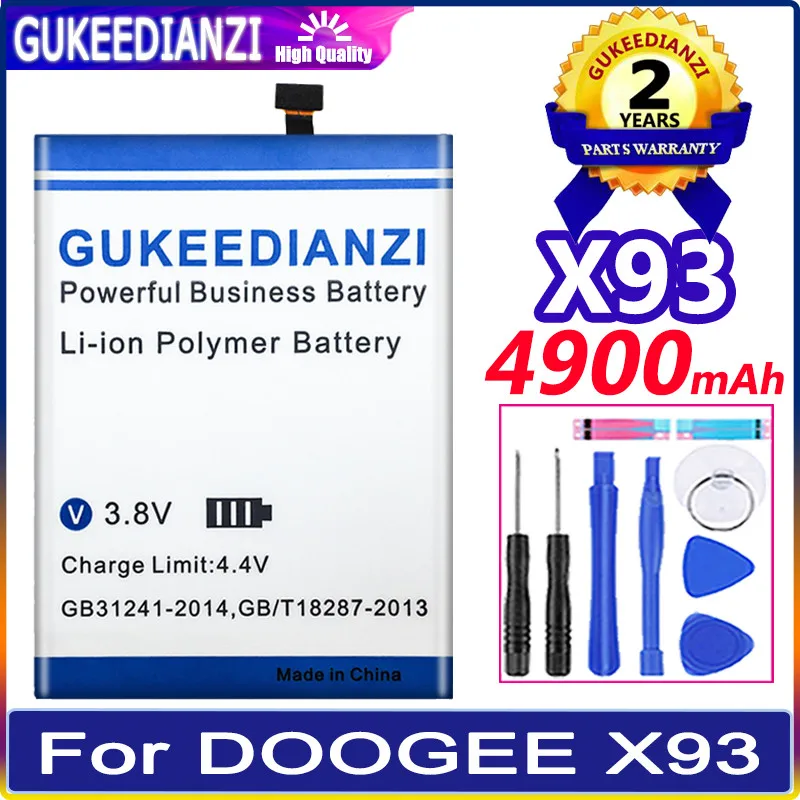 

Bateria 4900mAh High Capacity Mobile Phone Replacement Battery For Doogee X 93 For Doogee X93 High Quality Battery